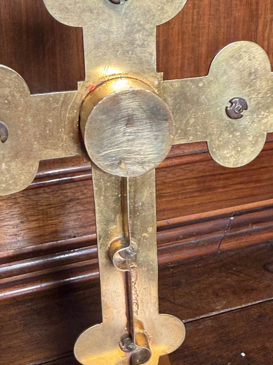 Stauroteca dei primi del '900  con sua reliquia della S.Croce al centro del reliquiario -photo-7