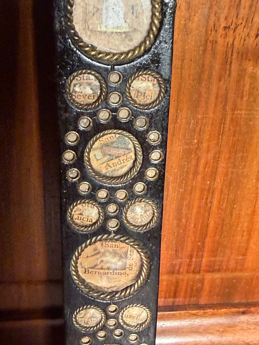 Stauroteca spagnola  della metà '600  con sua reliquia della S.Croce al centro del reliquiario -photo-1