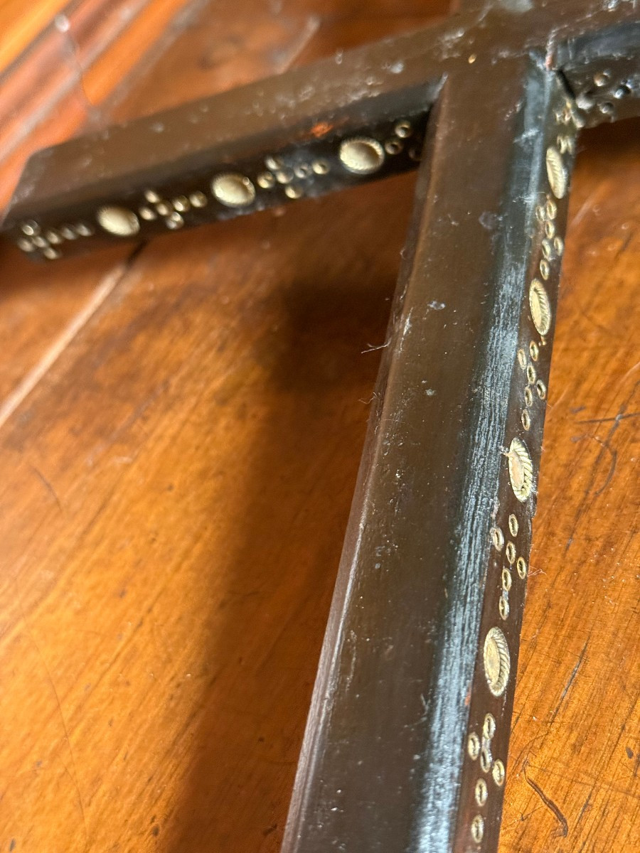 Stauroteca spagnola  della metà '600  con sua reliquia della S.Croce al centro del reliquiario -photo-5