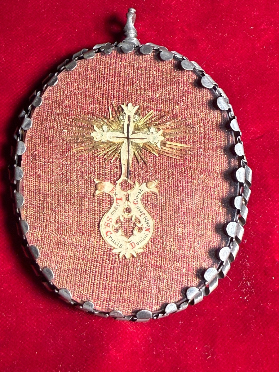 Reliquiario in argento della Santa Croce di N.S.G.C.
