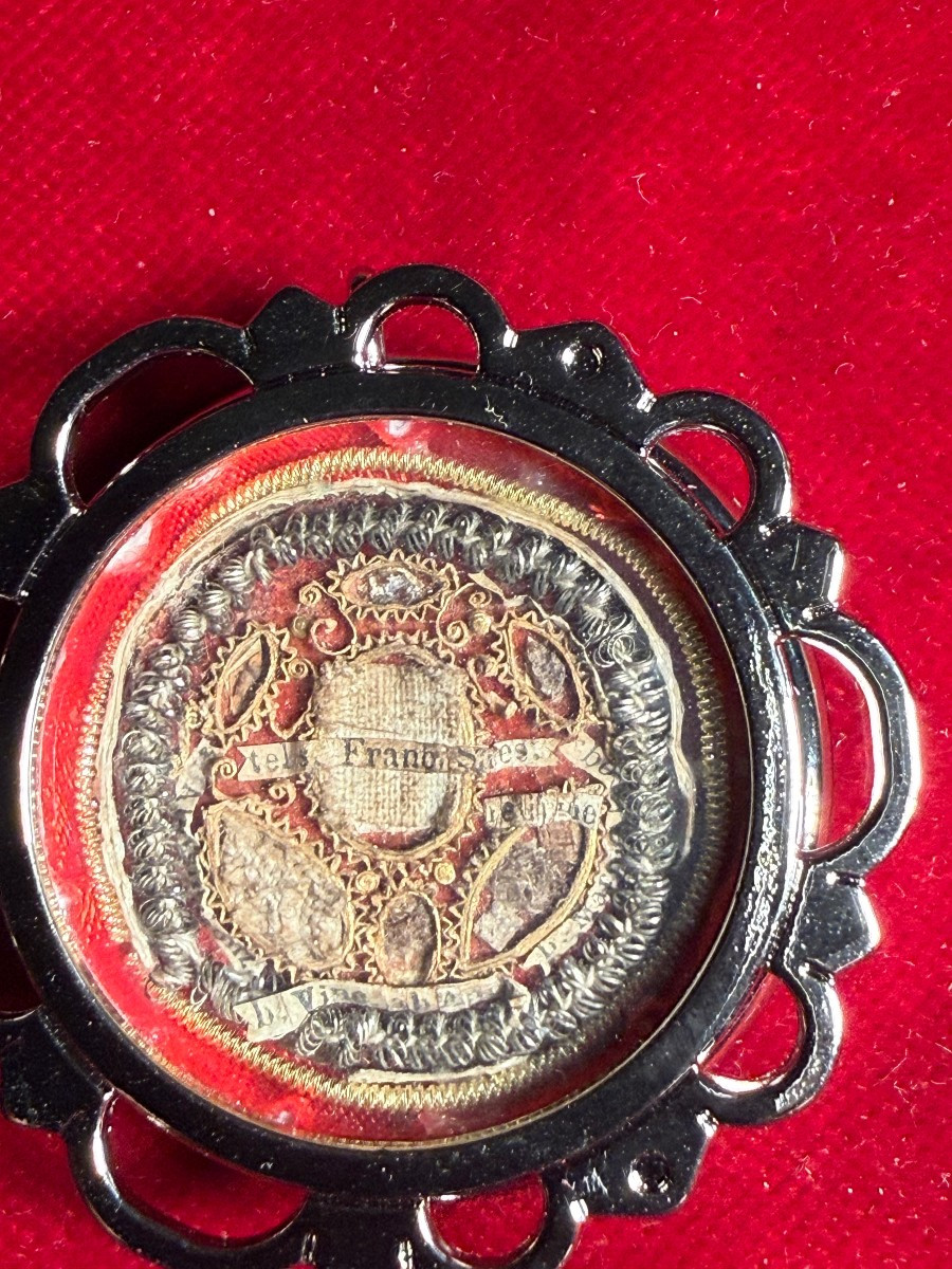 Reliquiario dei frammenti sacri di S.Francesco di Sales 