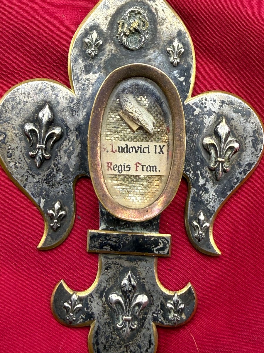 Reliquiario di S.Luigi IX° (Ludovico) re dei Francesi-photo-2