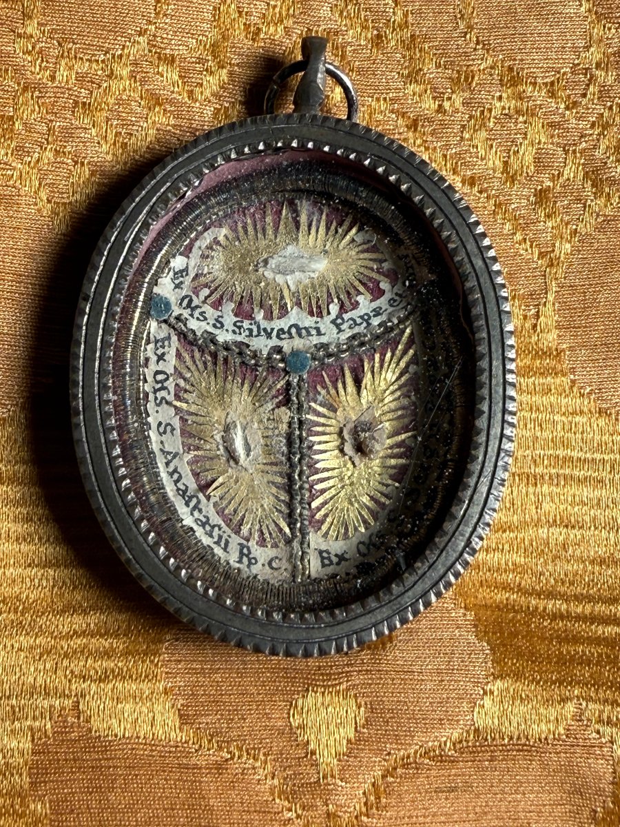Reliquiario dei Santi Papi:  Anastasio, Sergio e Silvestro 