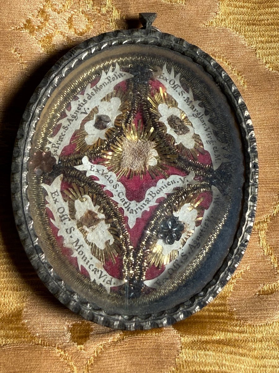Reliquiario di S.Agostino,Monica,Margherita,Agnese da Montepulciano,Caterina da Bologna 