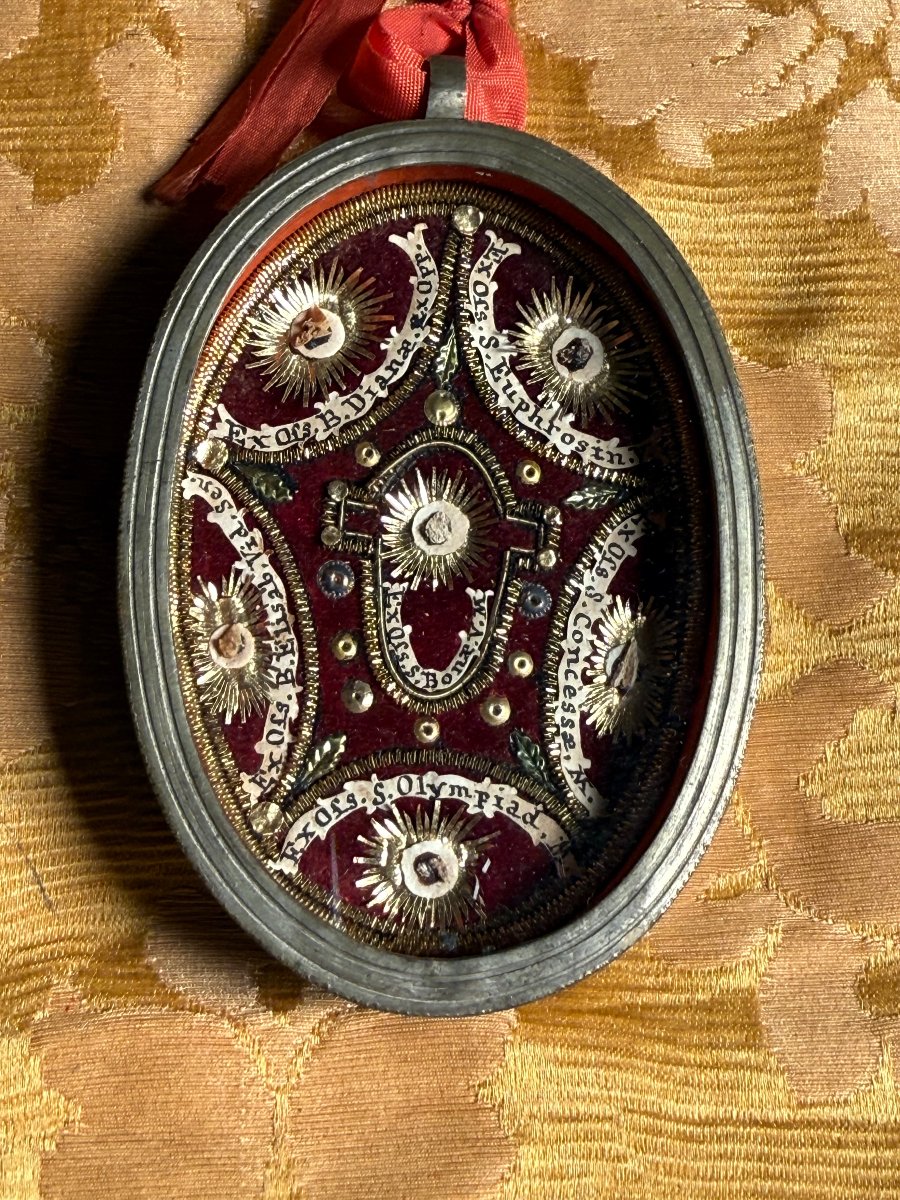 Reliquiario di S.Eufrosina,Concessa,Olimpiae le Beate Elisabetta da Siena e Diana O.p.