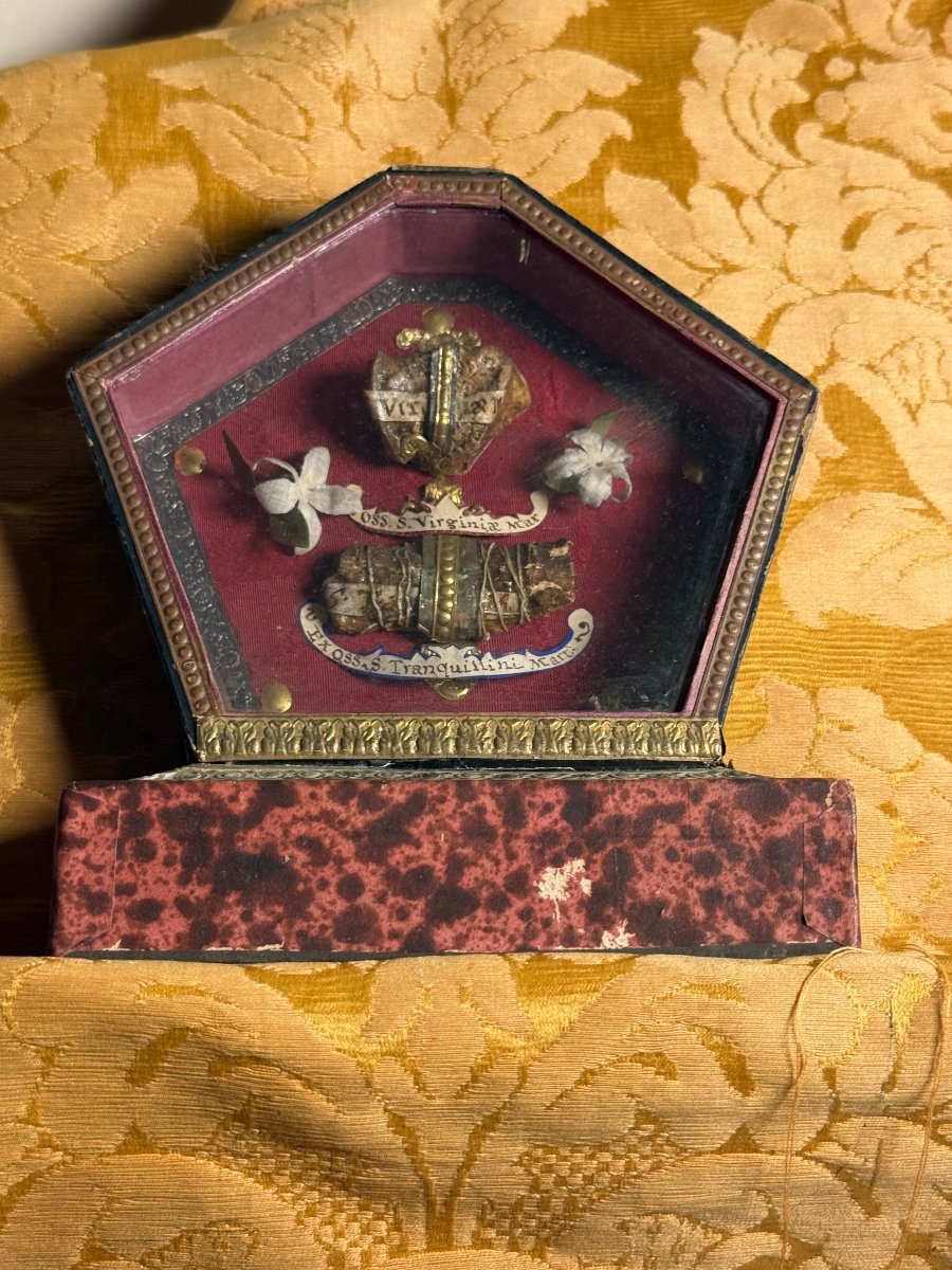 Reliquiario  di santa Virginia martire e San Tranquillino martire 