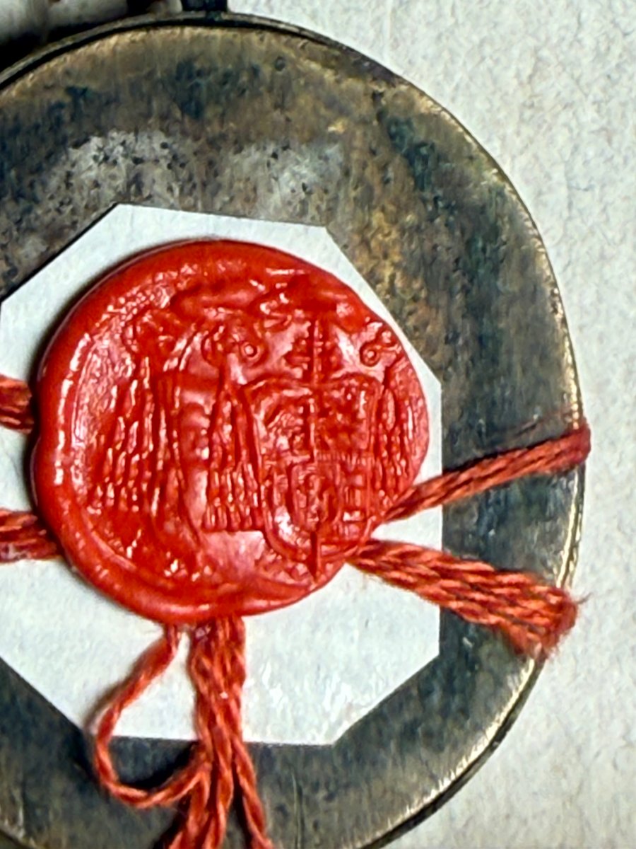 Reliquiario di un frammento di S.Anna madre della B.V.M.  con sua bolla di autentica  -photo-3