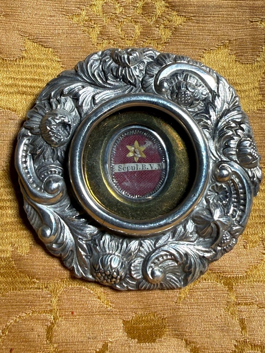 Reliquiario in argento del Sepolcro della B.V.M.