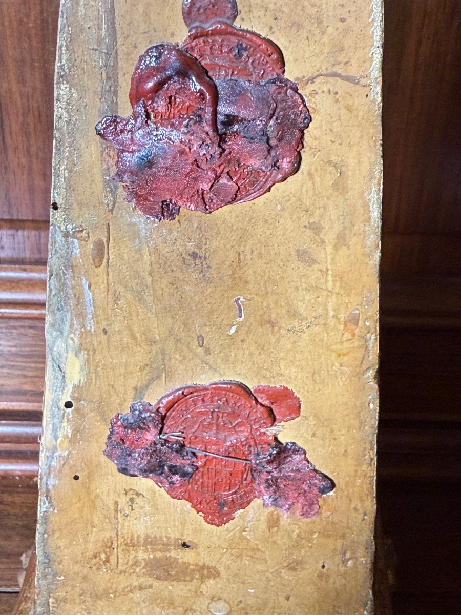 Reliquiario ligneo dorato di S.Mauro e Generosa martiri -photo-1