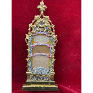Reliquiario  delle fasce di N.S.G.C.-del velo della Madonna e del mantello di S.Giuseuseppe