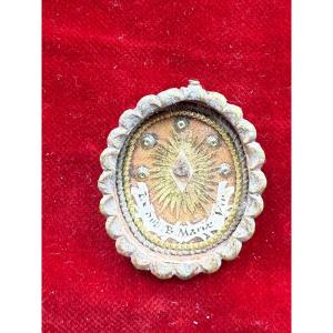 reliquiario del frammento dell camicia della B.V.M. 