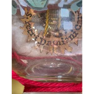 Reliquiario in cristallo dipinto di S.Pier Damiani Cardinale e Vescovo 