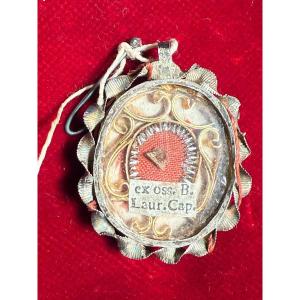 Reliquiario in argento del Beato Lorenzo da Brindisi Cappuccino 