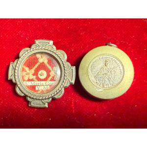 Reliquiario in ottone di Santa Maria Goretti verg. e mart. 