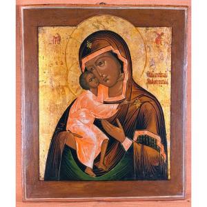 Icona di Maria e Bambino secolo XIX°