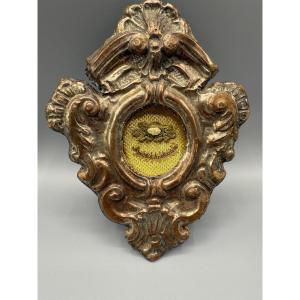 Reliquiario di S.Anastasia Martire oggetto del XVIII° secolo in rame argentato 