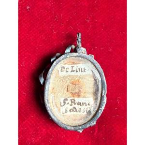 Reliquiario in argento di San Francesco di Sales 