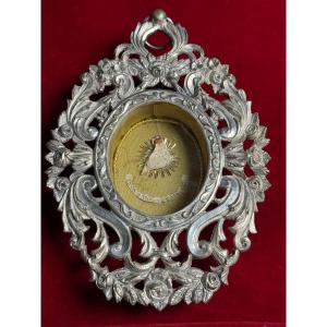 Reliquiario in bronzo argentato di S.Tommaso Vescovo di Canterbury 