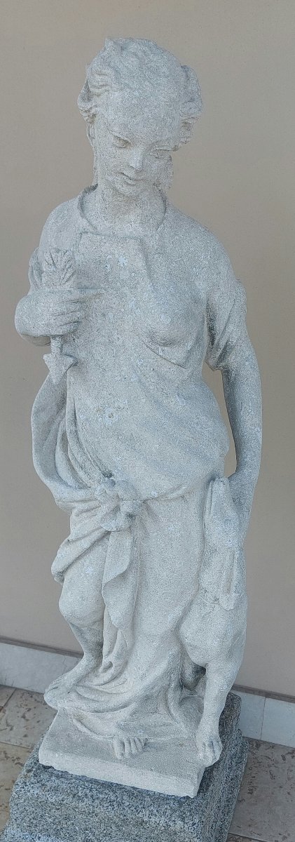Coppia di sculture in pietra di Vicenza-photo-2