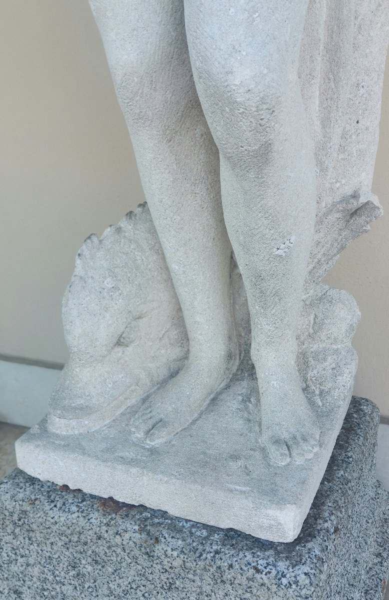 Coppia di sculture in pietra di Vicenza-photo-4