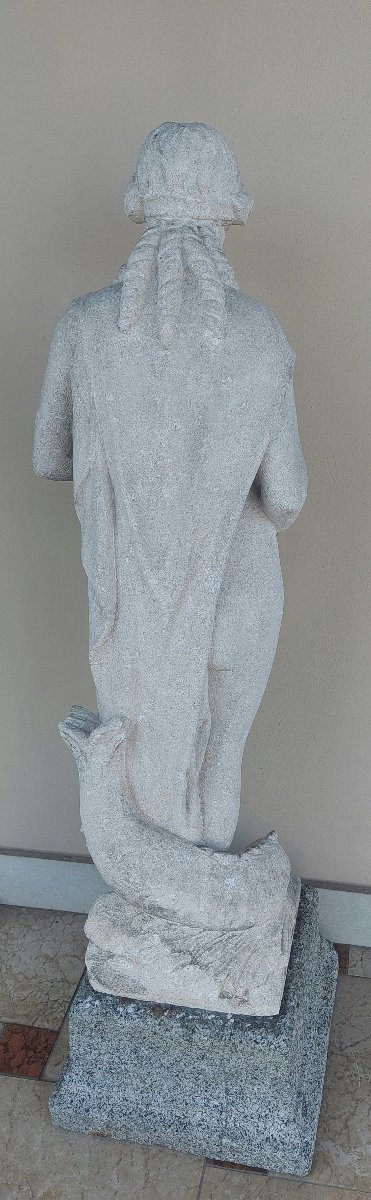Coppia di sculture in pietra di Vicenza-photo-7
