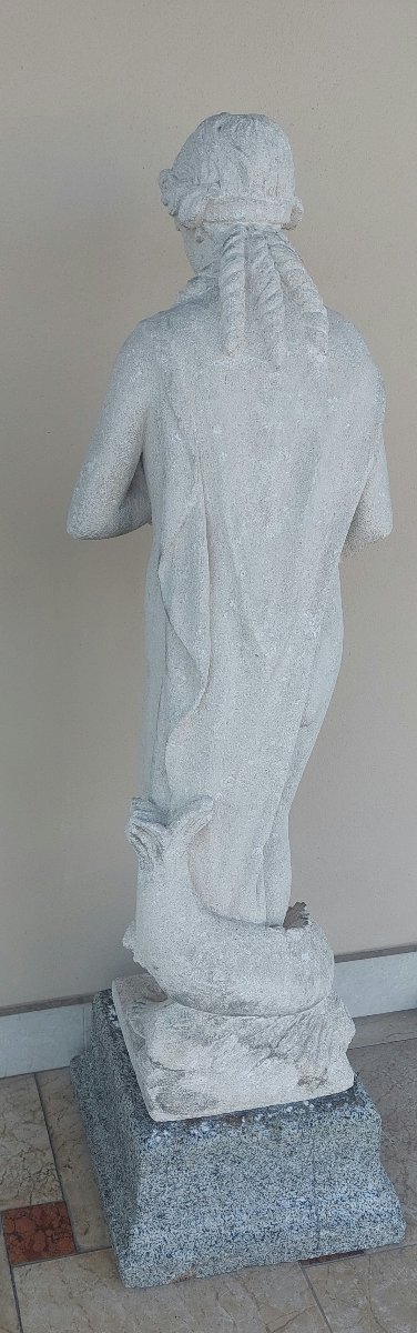 Coppia di sculture in pietra di Vicenza-photo-8