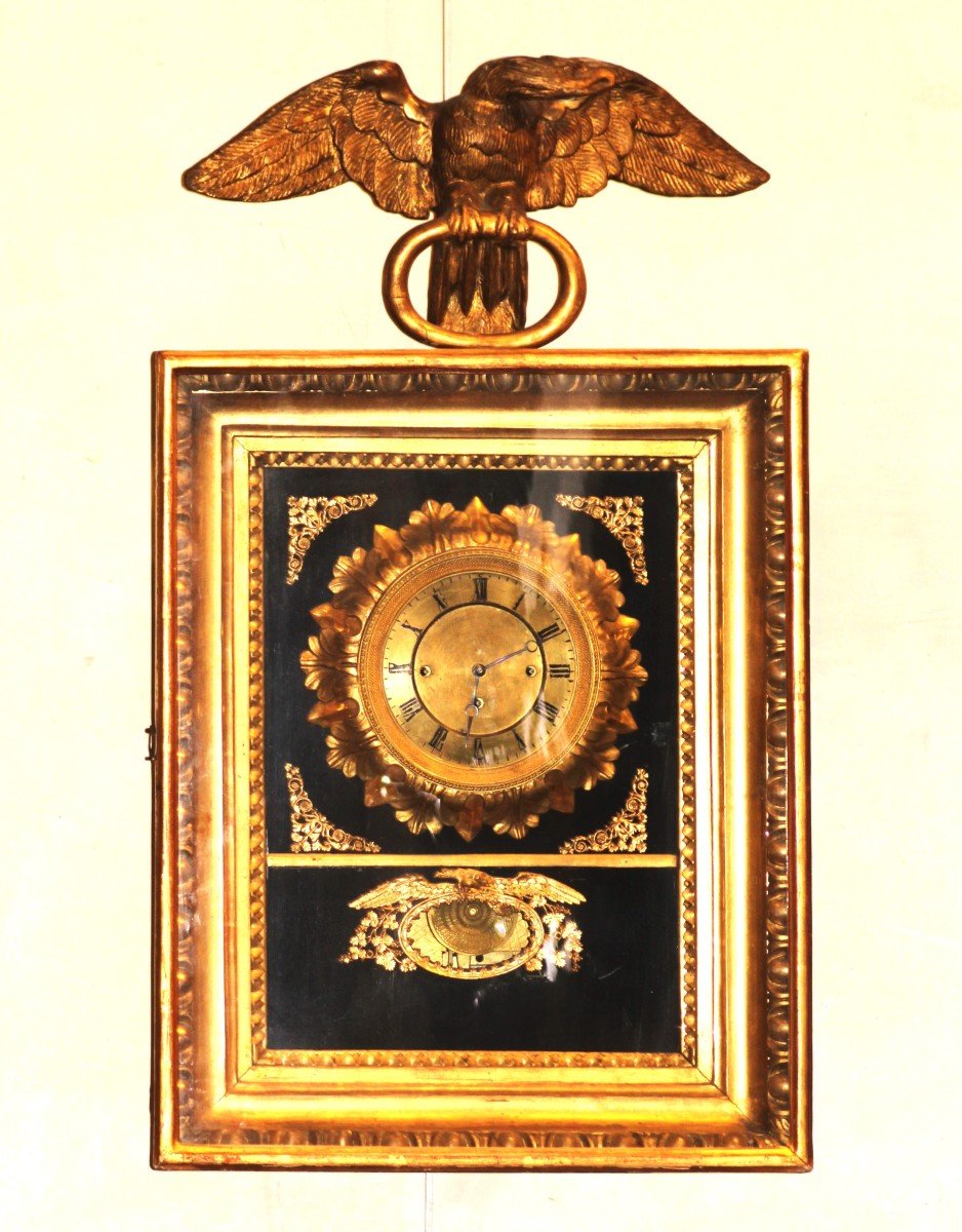Orologio Austriaco | XIXsec. funzionante con suoneria a carillion-photo-1