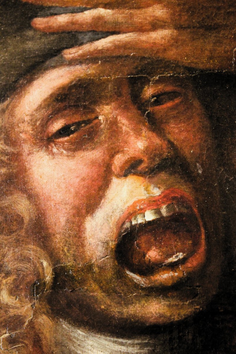 Il Compositore | Allegoria della follia.  Scuola lombarda, inizi XVIII secolo-photo-4