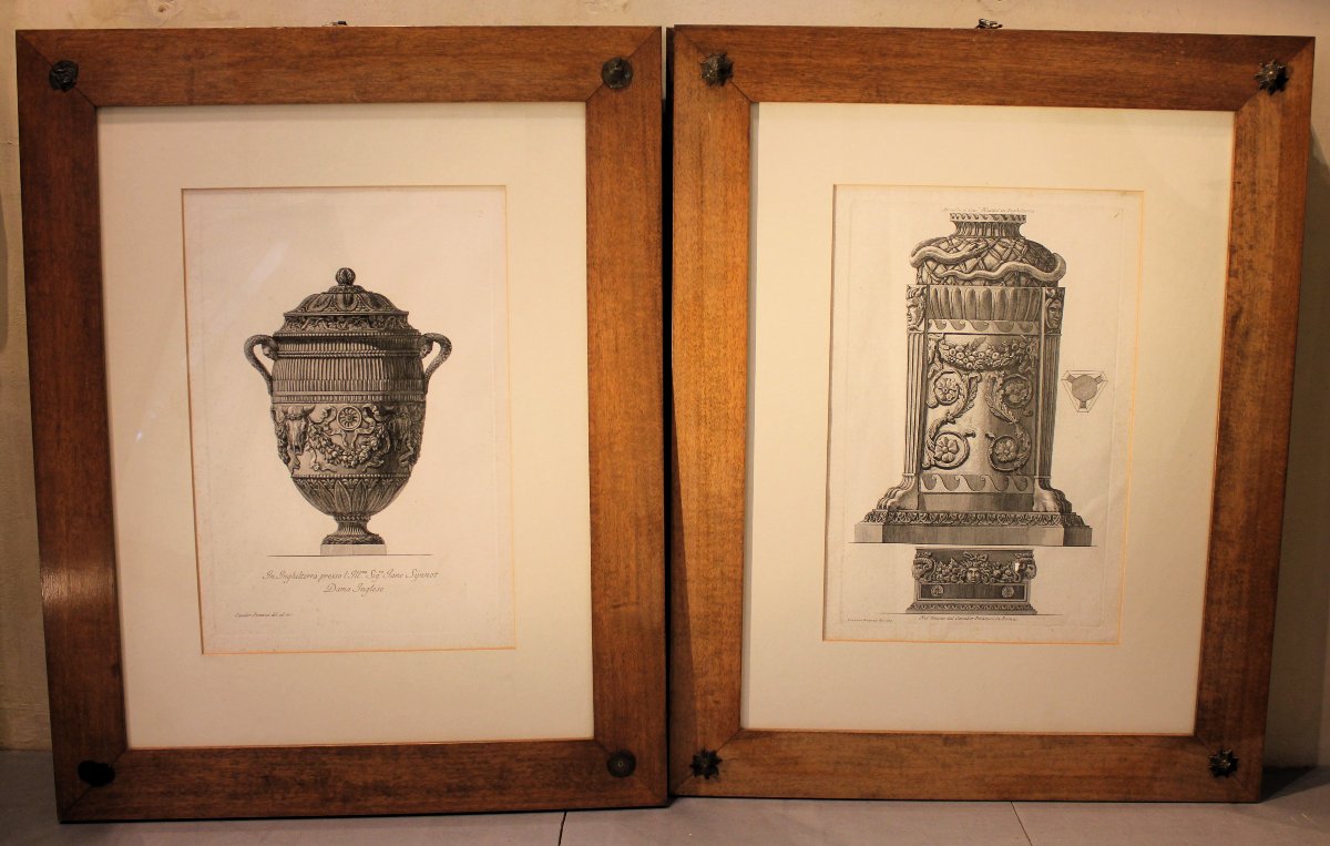 GIOVAN BATTISTA PIRANESI | Vasi, candelabri, cippi, sarcofagi, tripodi, lucerne ed ornamenti ..-photo-6