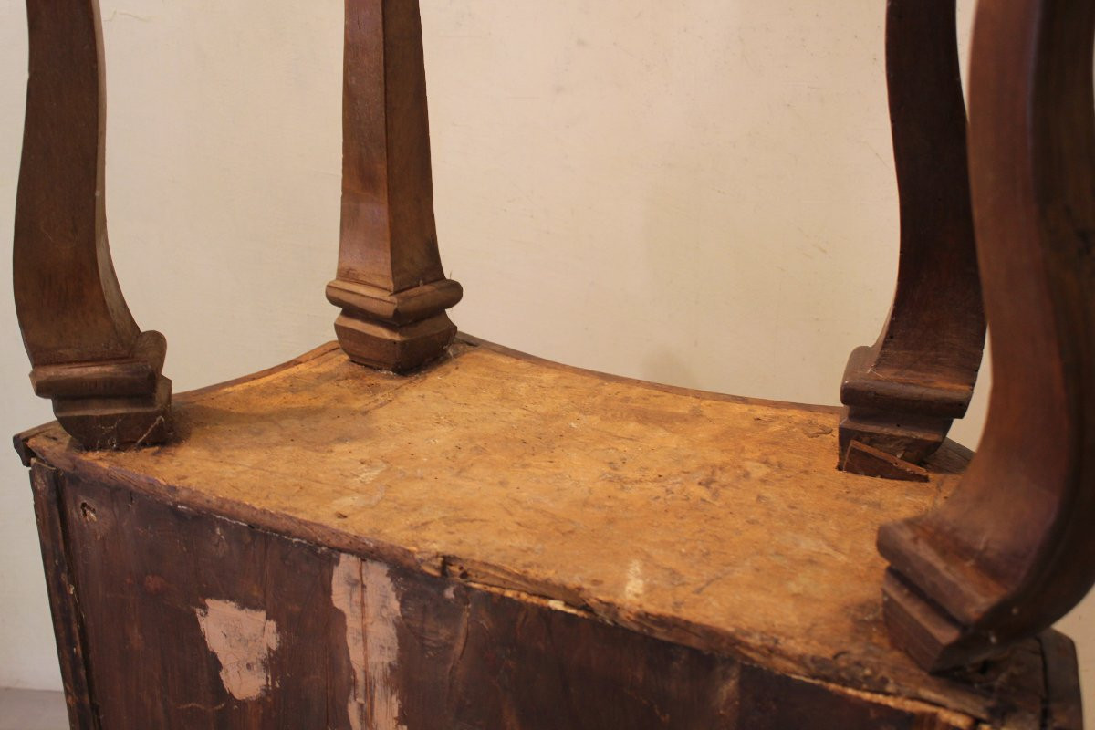 Piccolo comò a due cassetti | XVIII sec.-photo-1