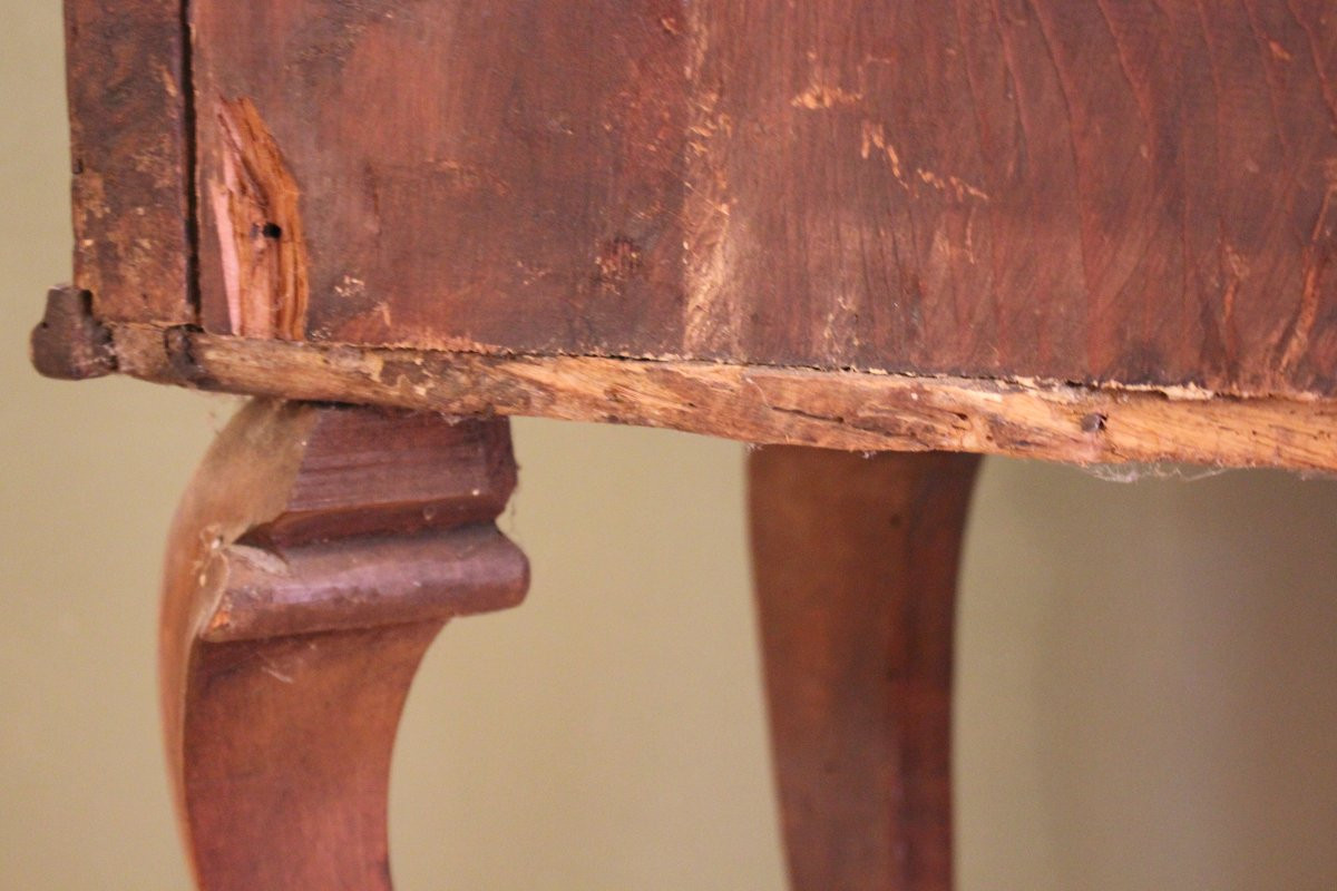 Piccolo comò a due cassetti | XVIII sec.-photo-3