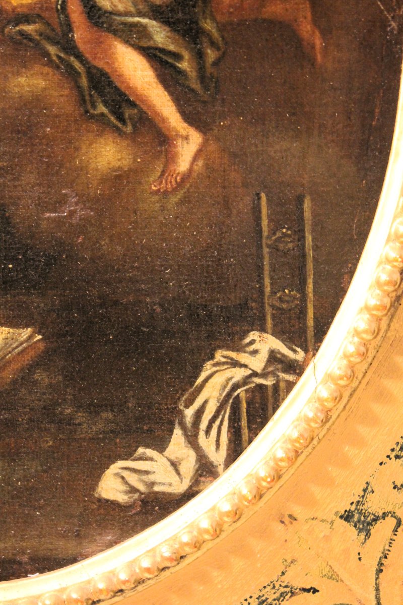 Annunciazione |  dipinto olio su tela,  XVIII sec-photo-4