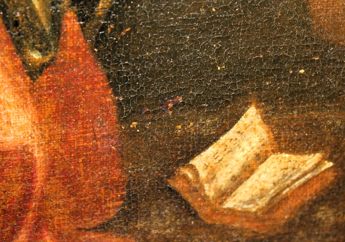 Annunciazione |  dipinto olio su tela,  XVIII sec-photo-4