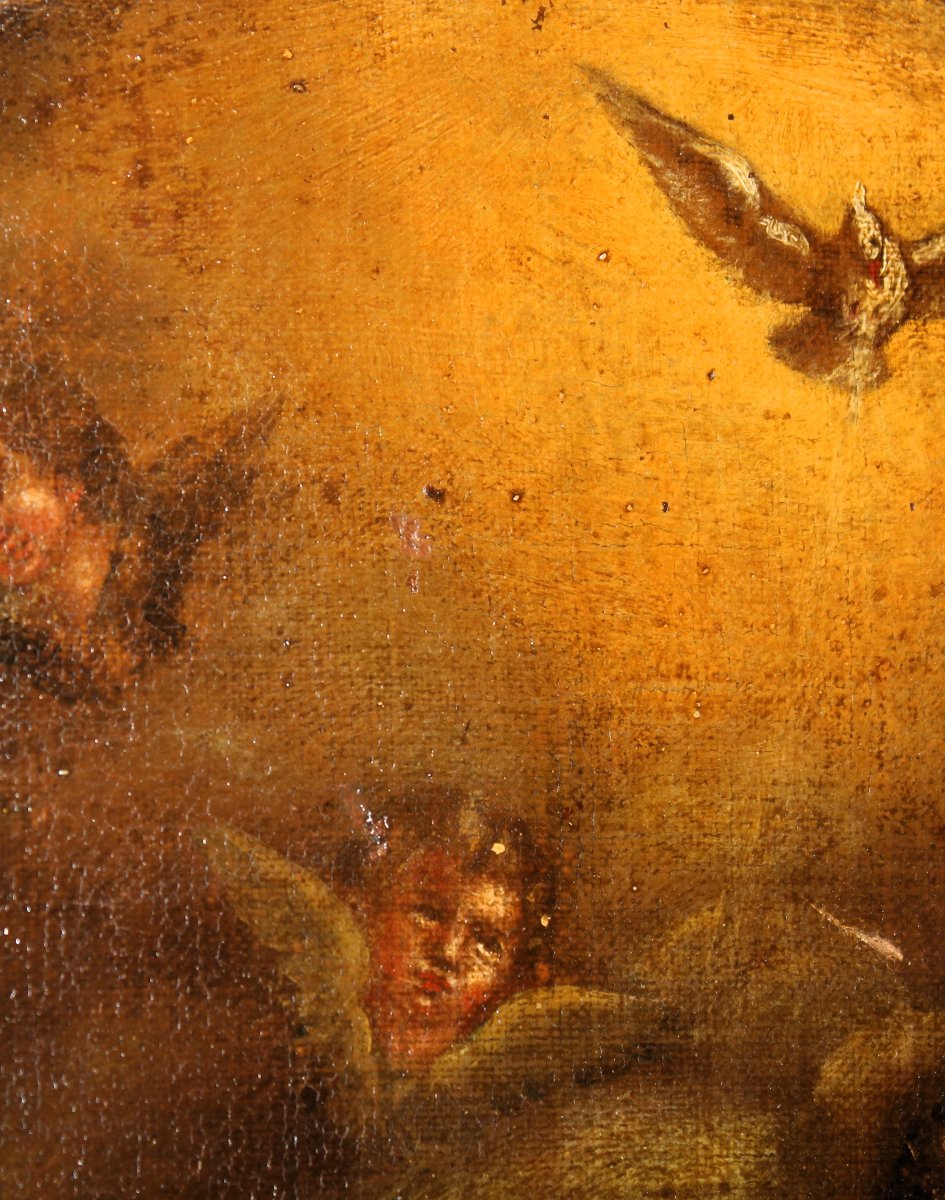 Annunciazione |  dipinto olio su tela,  XVIII sec-photo-5