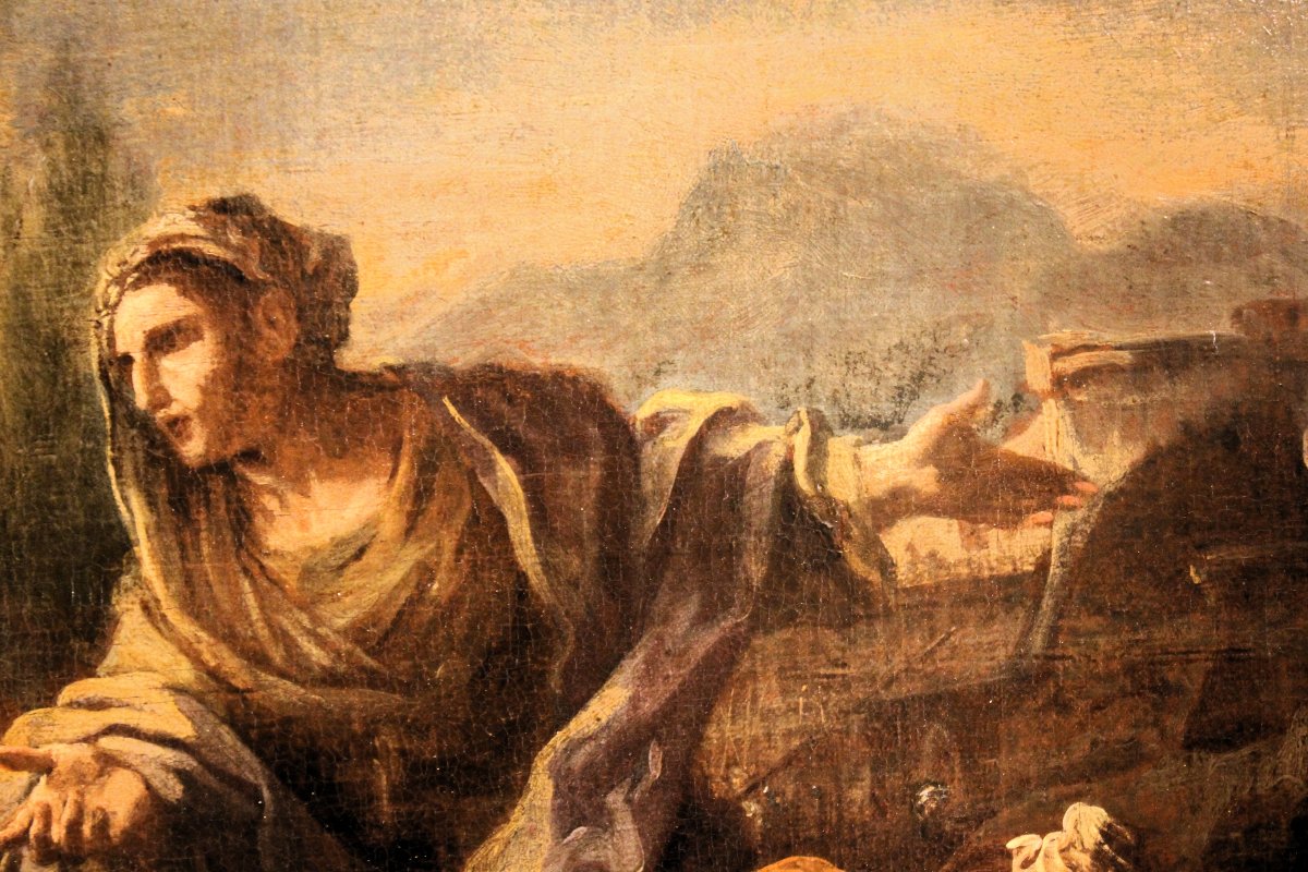 La famiglia di Dario ai piedi di Alessandro, Sebastiano Conca (attribuzione di Roberto Longhi),-photo-4