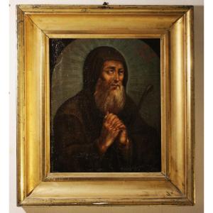      San Francesco da Paola | olio su tela del XVII sec.      
