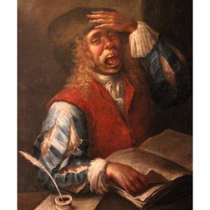 Il Compositore | Allegoria della follia.  Scuola lombarda, inizi XVIII secolo