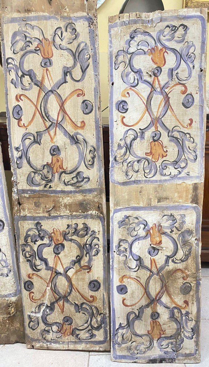 Antiche tavole dipinte del XVIII secolo-photo-3