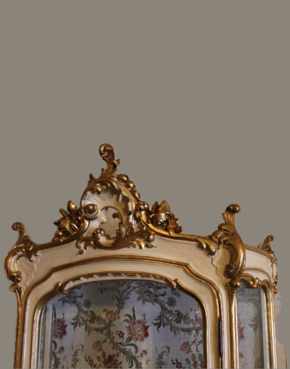 Grande Salone Luigi XV in Lacca e Oro 14 Pezzi-photo-1