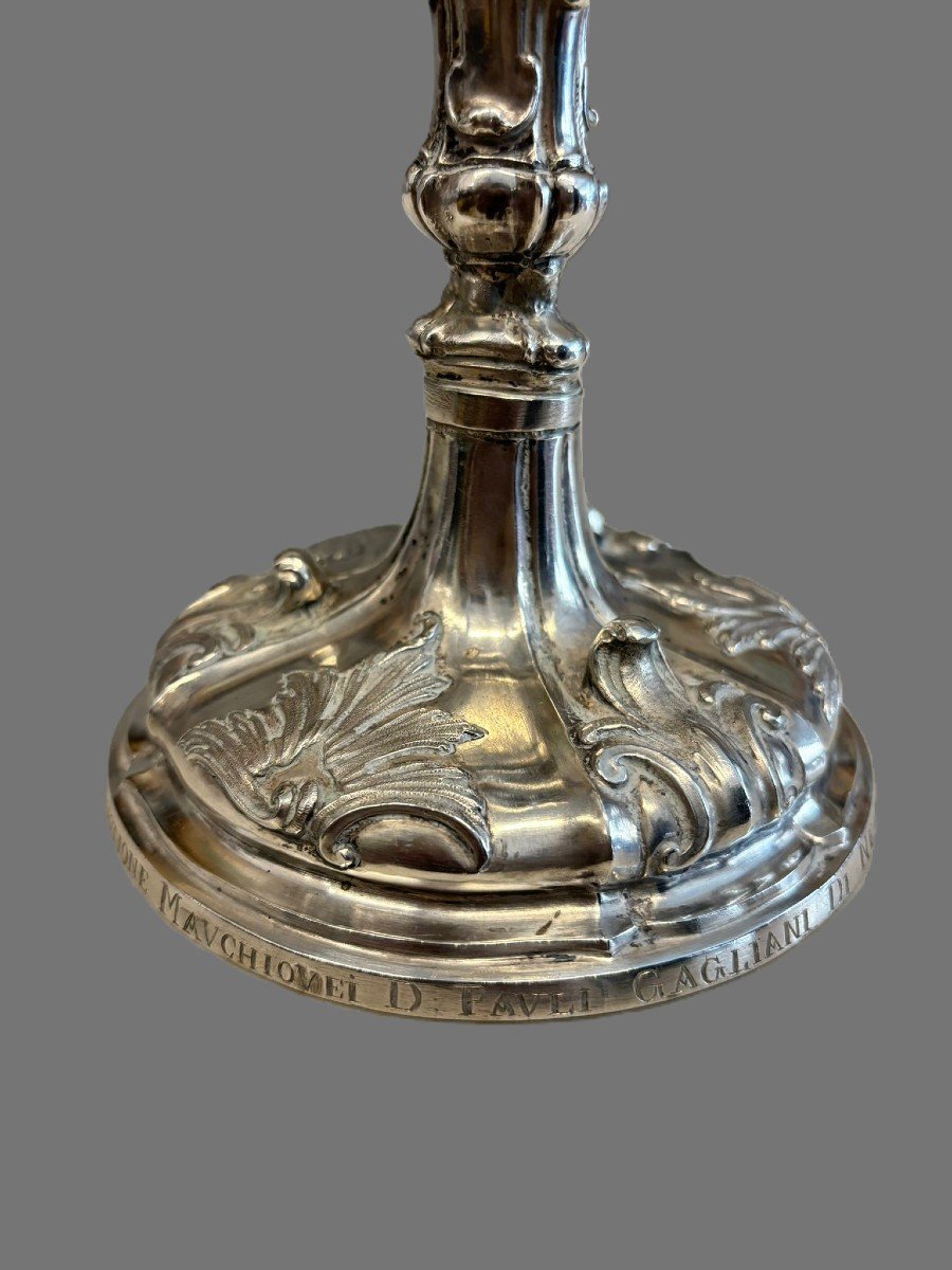 Calice in argento stile Luigi XV-photo-2