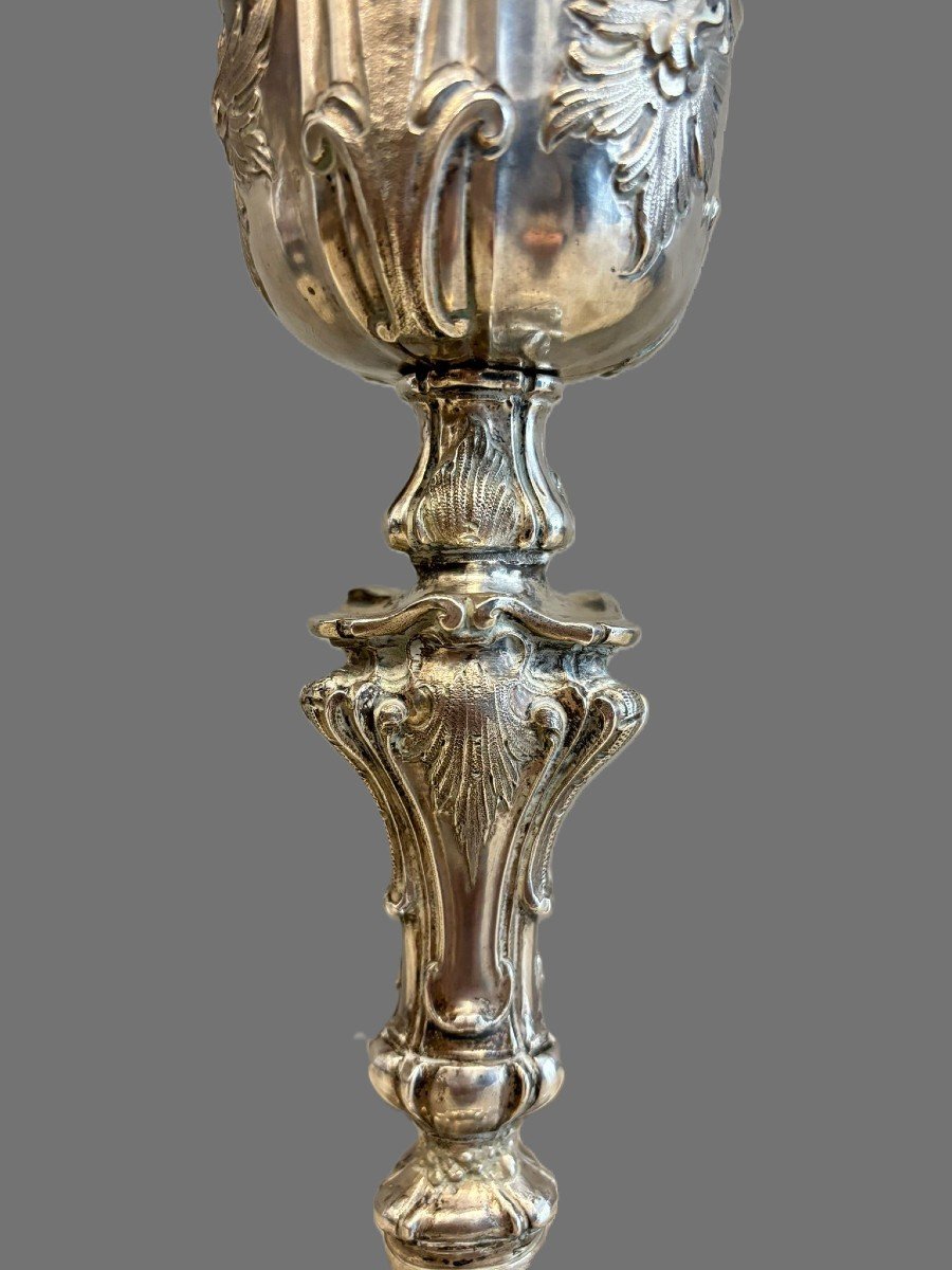 Calice in argento stile Luigi XV-photo-3