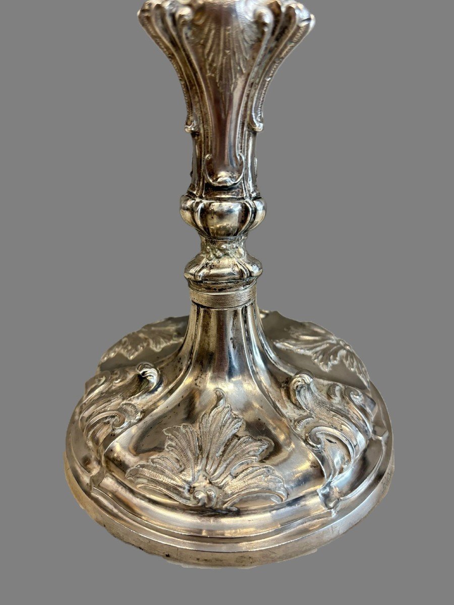 Calice in argento stile Luigi XV-photo-4
