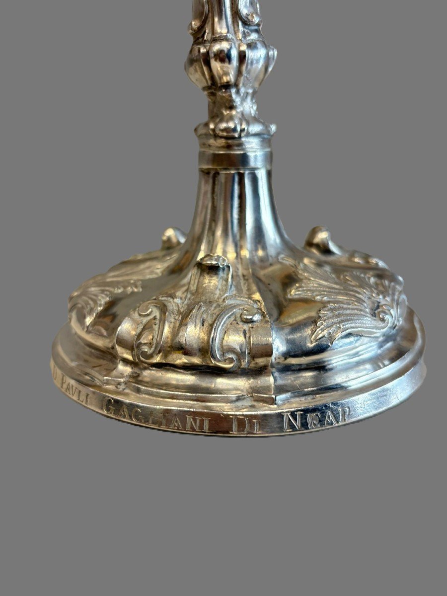 Calice in argento stile Luigi XV-photo-2