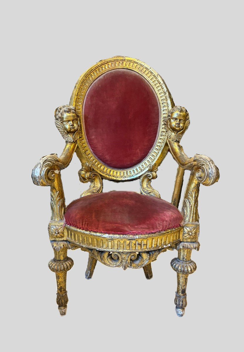 Grande trono Luigi XV
