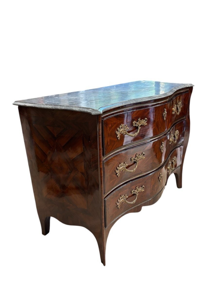 Cassettone siciliano Luigi XIV