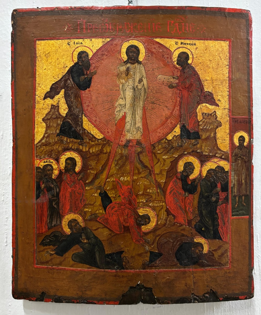  Icona raffigurante l'ascenzione. Inizi del XIX secolo.
