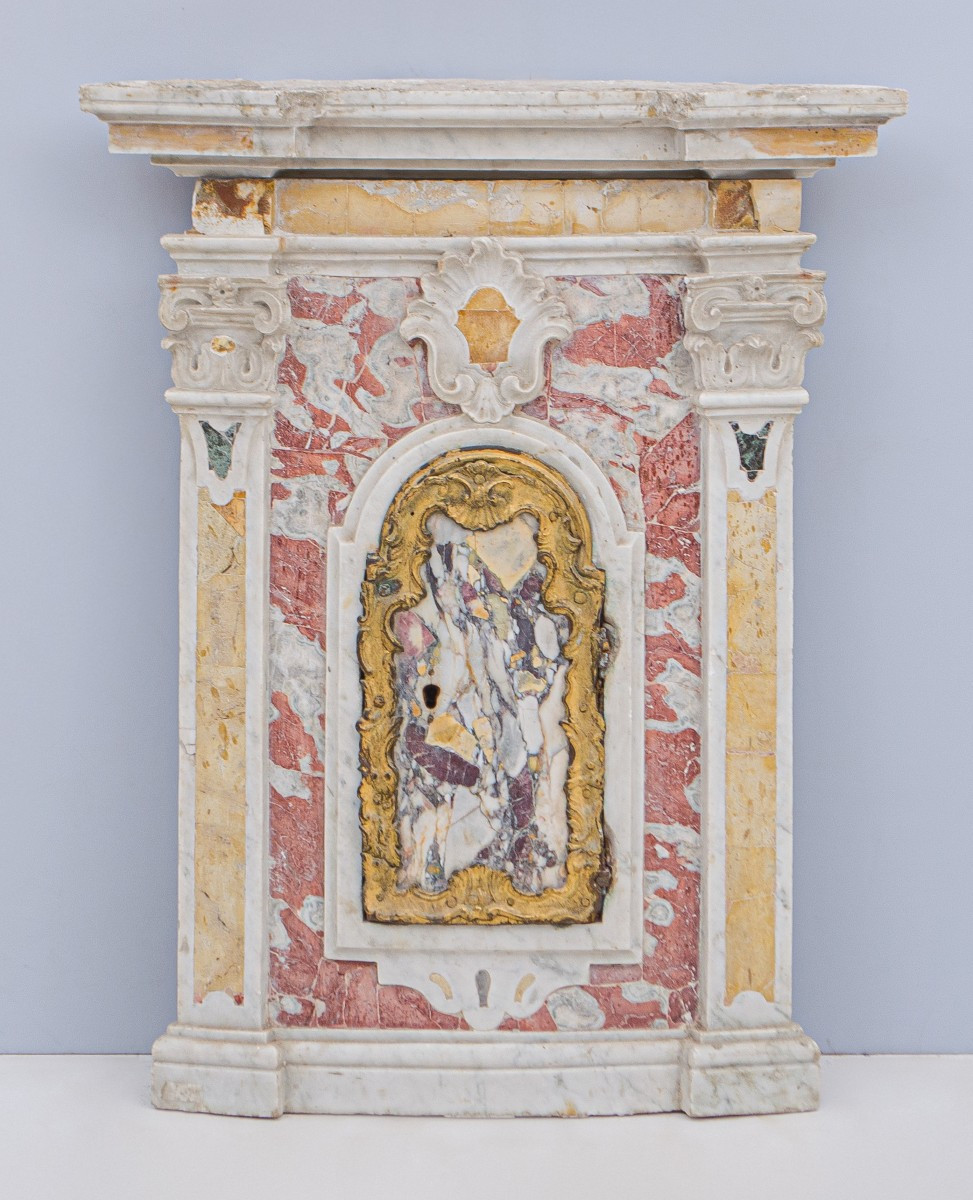 MANIFATTURA SICILIANA DEL XVIII SECOLO  Tabernacolo 