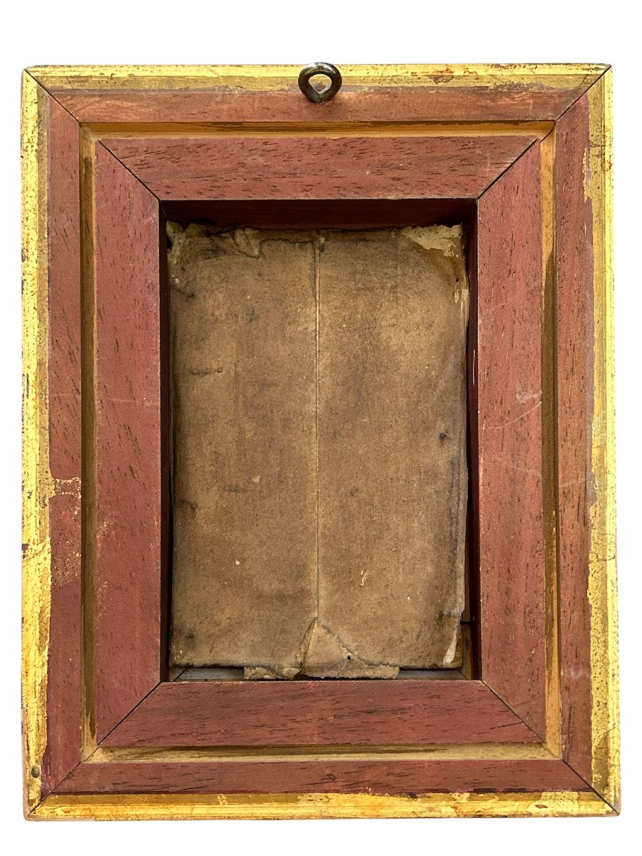 Ritratto di donna, olio su tavola, XX secolo.-photo-1