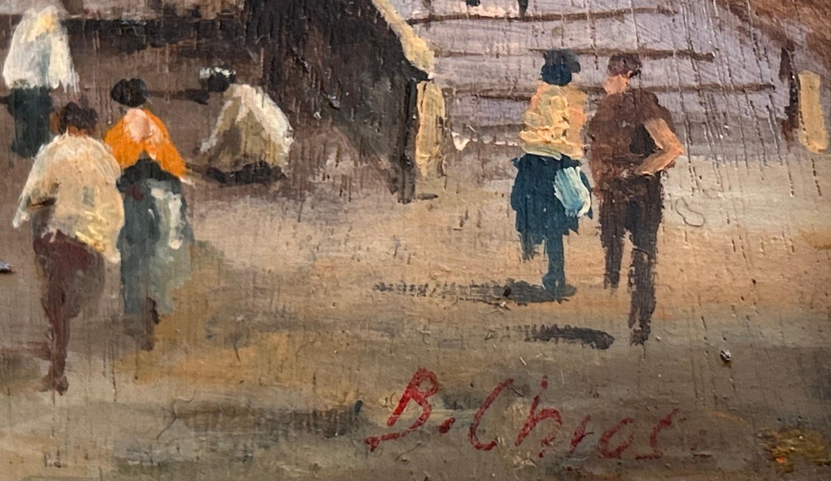 Bruno Chiosi (Napoli 1932), Marina di Pozzuoli.-photo-4