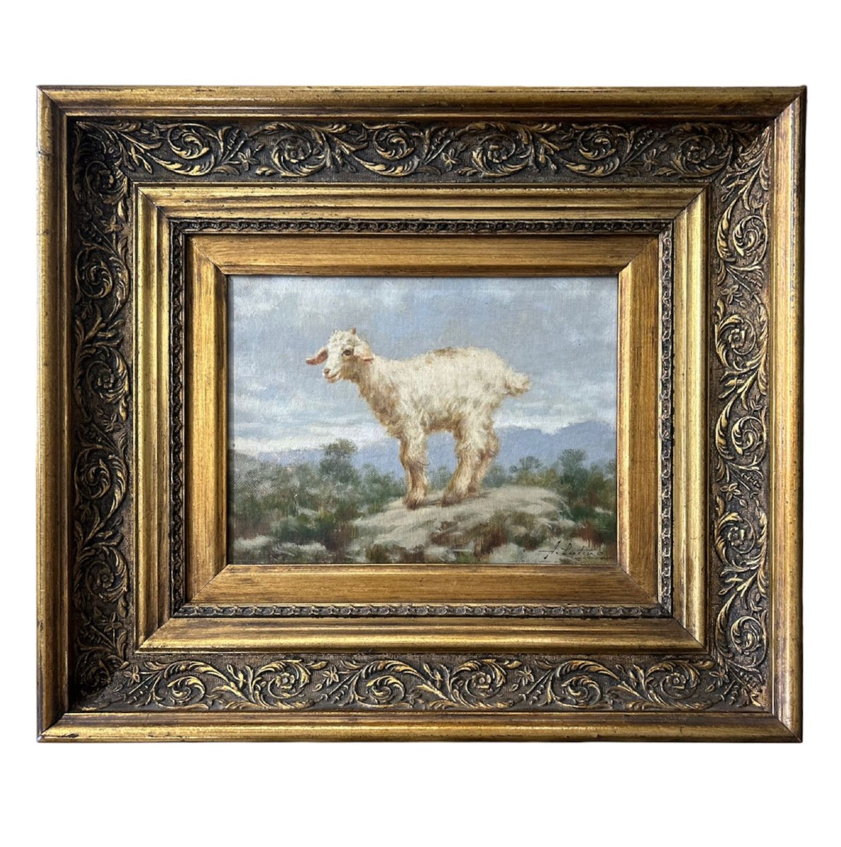 Antonio Cutino (Newyork 1905 - Palermo 1984), Capretta.